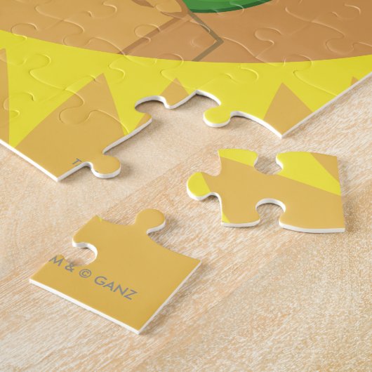 Puzzle Sheldon sur la plage (Côté)