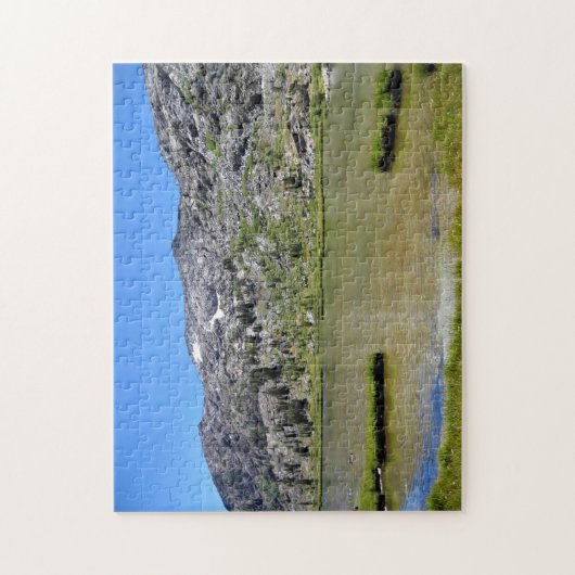 Puzzle Shell Lake, Tioga Pass, (Vertical)