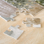 Puzzle Sheltie Porte avant Noël (Côté)