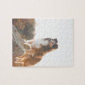 Puzzle Sheltie sur la protection de falaise entendue (Horizontal)