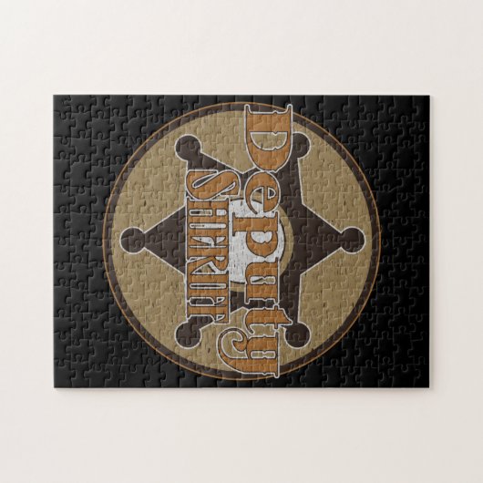 Puzzle Shérif adjoint vintage (Horizontal)