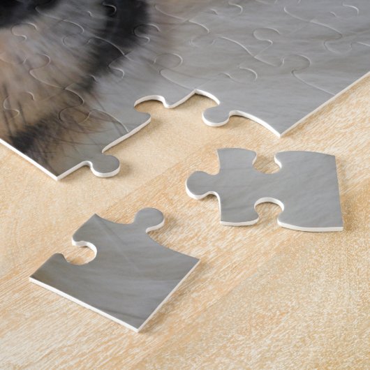 Puzzle Shetland Sheep Chien Jigsaw. (Côté)