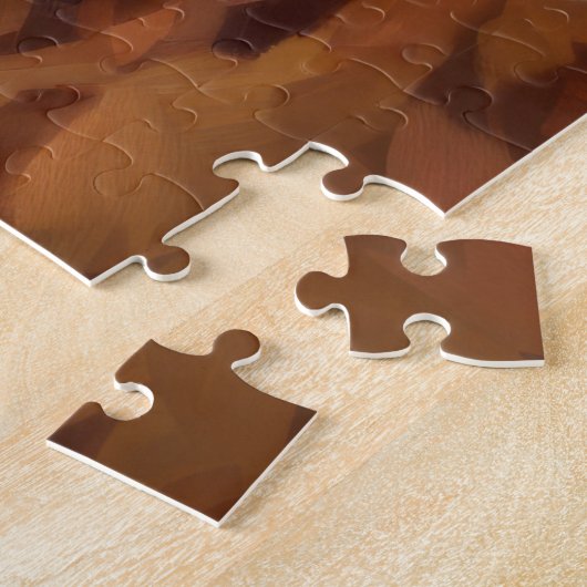 Puzzle Shib Inu in Autumn Leaves Fall Inspire (Côté)