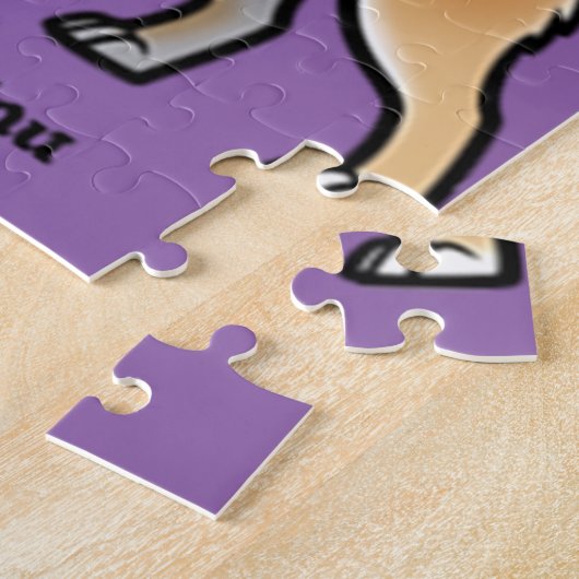 Puzzle shiba inu (Côté)