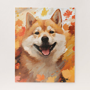 Puzzle Shiba Inu, Thanksgiving d'automne