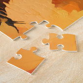 Puzzle Shiba Inu, Thanksgiving d'automne (Côté)