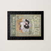 Puzzle Shih Tzu Chien Blanchisserie mignonne Chih Tzu Vie (Horizontal)