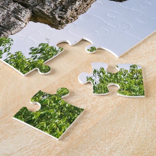 Puzzle Shilin pinnacles Forêt de pierre - Yunnan, Chine,  (Côté)