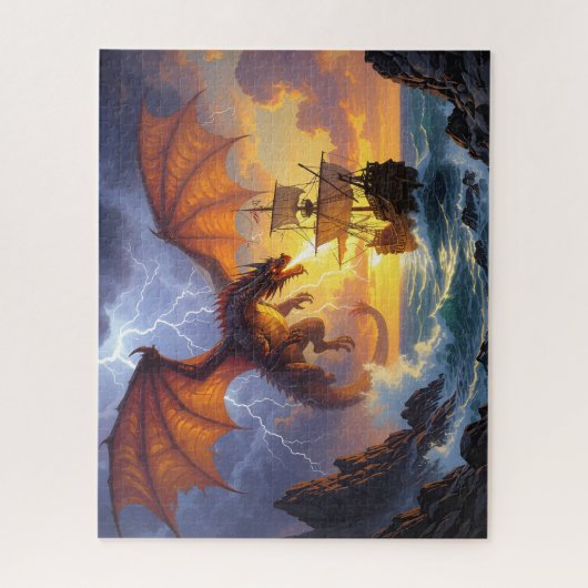 Puzzle Ship in Peril (Vertical)