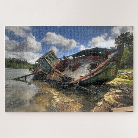 Puzzle "Shipwrecked" (Horizontal)