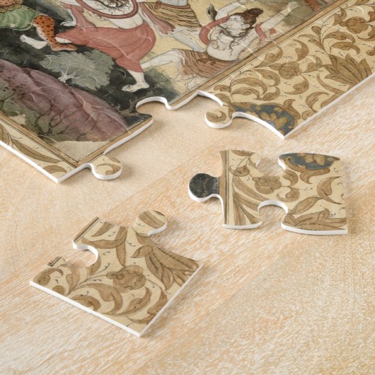 Puzzle Shiva tuant le démon Andhaka, c.1585-90 (Côté)