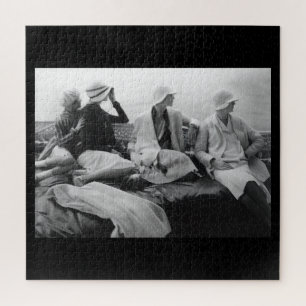 Puzzle Shooting photo Art Déco de mode de flapper de 1928