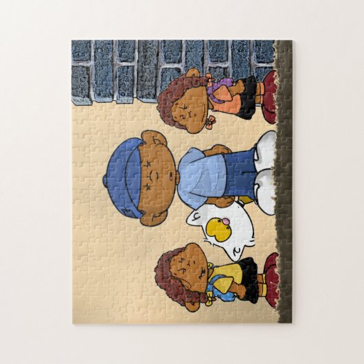 Puzzle Short Sleevez (Vertical)