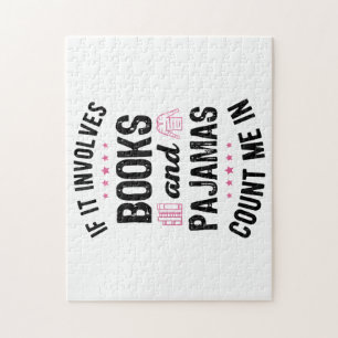 Puzzle Si cela implique des livres et des pyjamas livre l