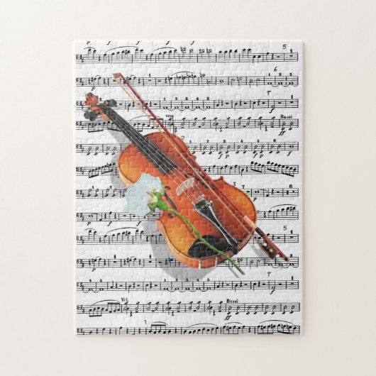 Puzzle Si la musique soit la nourriture de l'amour. (Vertical)