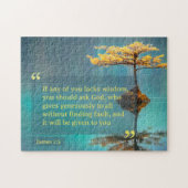 Puzzle Si L'Un D'Entre Vous Manque De Sagesse, Vous Devri (Horizontal)