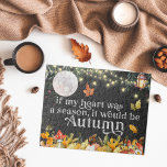 Puzzle Si Mon Coeur Était Une Saison, Ce Serait L'Automne<br><div class="desc">Aquarelle tendance dessinée à la main illustrations de douillets favoris d'automne. Ils font de grands cadeaux ! Ajoutez votre libellé personnalisé à cette conception à l'aide des cases "Modifier ce modèle de conception" situées à droite de l'élément, ou cliquez sur le bouton bleu "Customiser" pour arranger le texte, modifier les...</div>