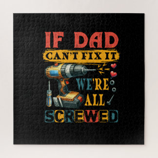 Puzzle Si Papa ne peut pas réparer