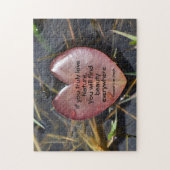 Puzzle Si Vous Aimez Vraiment La Nature Flottant Coeur (Vertical)