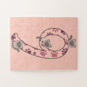 Puzzle Siamese Chat Neuvième Anniversaire Pour Enfants Ch (Horizontal)