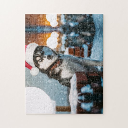 Puzzle Siberian Husky (Vertical)