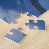 Puzzle Siberian Husky Soviet Style Christmas Log Pull Hat (Côté)