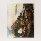 Puzzle Siège de Vicksburg Ulysses S. Grant 1888 (Vertical)