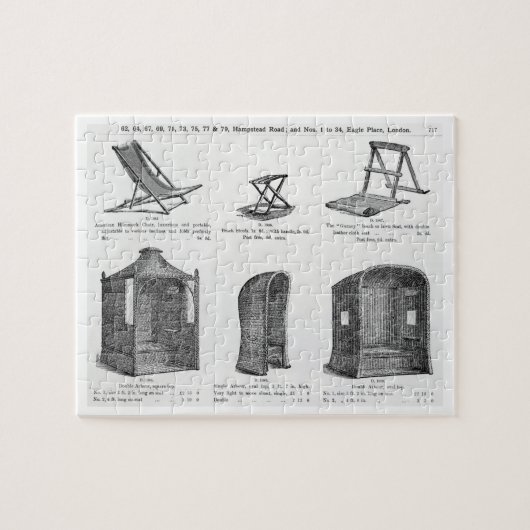 Puzzle Sièges et tonnelles du catalogu d'Oetzmann et de (Horizontal)