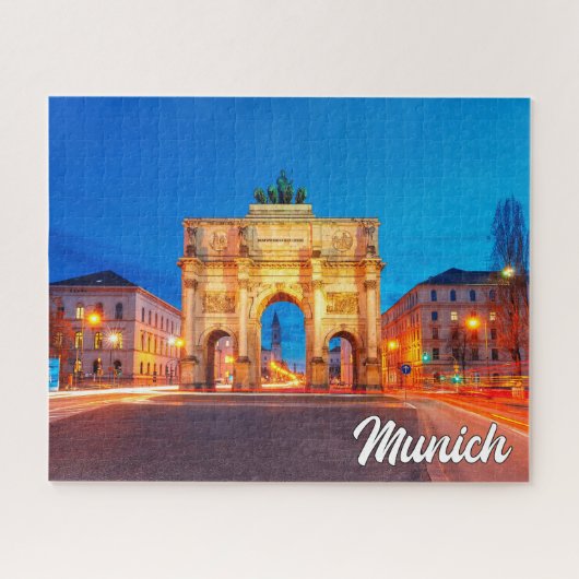 Puzzle Siegestor, Munich, Allemagne (Horizontal)