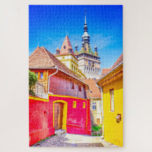 Puzzle Sighisoara Transsylvania Roemenië Legpuzzel