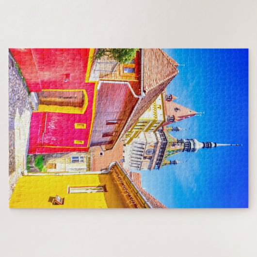 Puzzle Sighisoara Transylvania (Horizontal)