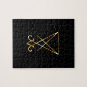 Puzzle Sigil de Lucifer - Un symbole du satanisme (Horizontal)
