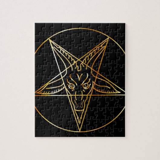 Puzzle Sigil d'or de Baphomet (Vertical)
