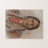 Puzzle Signaux de fumée : Lakota Indian Chief Sitting Bul (Horizontal)