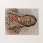 Puzzle Signaux de fumée : Lakota Indian Chief Sitting Bul (Horizontal)