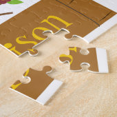 Puzzle Signe de nom personnalisé pour les enfants (Côté)