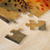 Puzzle Signe de paix d'or (Côté)