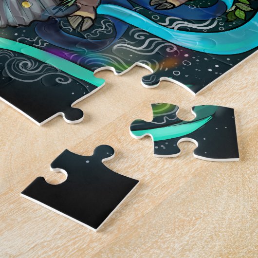 Puzzle Signe de zodiaque de Capricorne (Côté)