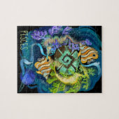 Puzzle Signe de zodiaque de Poissons (Horizontal)