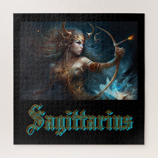 Puzzle Signe du zodiaque Sagittaire (Vertical)