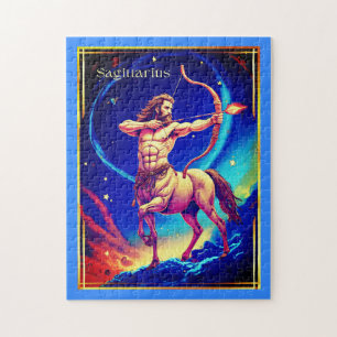 Puzzle Signe du zodiaque Sagittaire comme l'Archer Célest