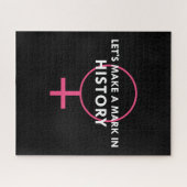 Puzzle Signe féminin - Marque dans l'histoire Citation (Horizontal)