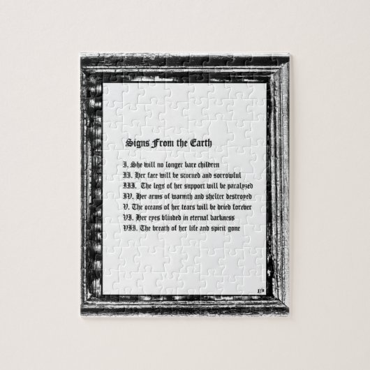 Puzzle Signes De La Terre (Vertical)