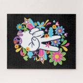 Puzzle Signes de paix hippie (Horizontal)