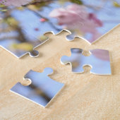 Puzzle Signes de printemps Pink Cherry Blossom Tree Natur (Côté)