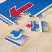 Puzzle Signes de rue avec soleil souriant (Côté)