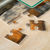 Puzzle Signes routiers à Woodstock, Vermont (Côté)