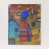 PUZZLE - "Silence Brun" -Wassily Kandinsky (Vertical)