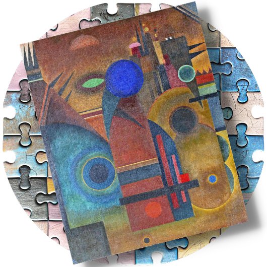PUZZLE - "Silence Brun" -Wassily Kandinsky
