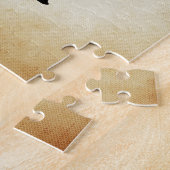 Puzzle Silhouette à deux chats (Côté)